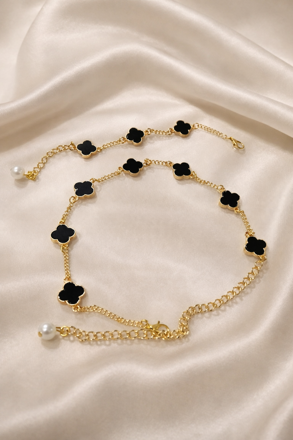 2-side wearable necklace & bracelet